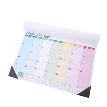 Настенный Календарь, настольный календарь на 2023-2024 годы, настольный календарь-планировщик, Настольный календарь для дома, офиса