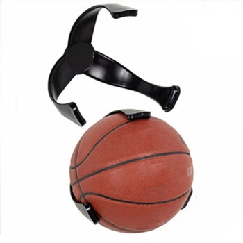 Настенный держатель для баскетбола с тремя когтями, стойка для показа мячей для футбола, волейбола, спортивных мячей Ju30 21