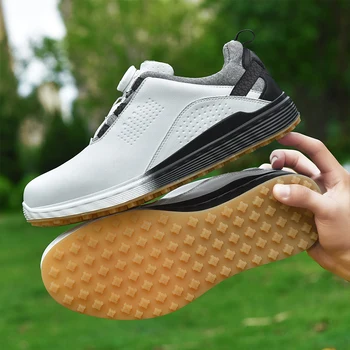 Новая обувь для гольфа, мужские и женские Профессиональные кроссовки для гольфа, удобная обувь для гольфистов