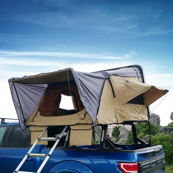 Новая уличная водонепроницаемая палатка для кемпинга на крыше с жестким корпусом, палатка на крыше автомобиля