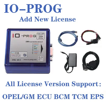 Новейший Программатор ввода-вывода PROG Добавляет Новую лицензию Разъем BD9 Терминал Распиновки Мультиинструментальная Поддержка Всех лицензий OPEL/GM ECU BCM TCM EPS
