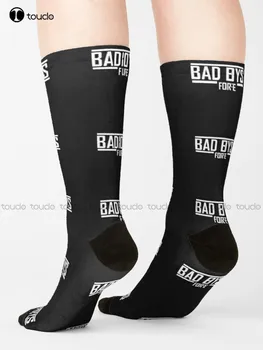 Носки Bad Boys For Life Носки для мужчин Персонализированные Пользовательские носки Унисекс для взрослых подростков и молодежи с цифровой печатью 360 ° Hd Подарок высокого качества