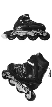 Обувь для катания на коньках Обувь для катания на роликовых коньках для взрослых Обувь для катания на коньках Детский полный комплект Пряморядная обувь для катания на роликовых коньках для взрослых начинающих