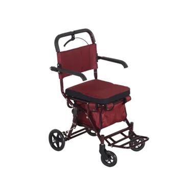 Оптовая продажа складных детских колясок для пожилых людей, ходунков, кресел-роллеров, тележек-ходунков с корзиной для покупок