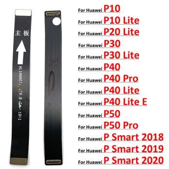 Оригинал Для Huawei P10 P20 P30 P40 P50 Lite Pro E P Smart 2018 2019 2020 2021 Основная Плата Соединительная Плата Материнской платы Гибкий Кабель