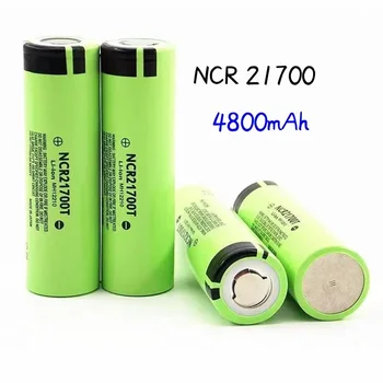Оригинальный литий-ионный аккумулятор NCR21700T 4800mah 3,7 V 40A, используемый для высокоскоростного технологического разряда, блок питания и электромобиль