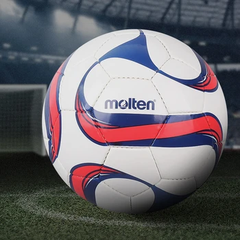 Оригинальный футбольный мяч ручной работы Molten F5F1700 Официальный Стандартный размер 4/5 из мягкой кожи TPU для взрослых и детей в помещении и на открытом воздухе