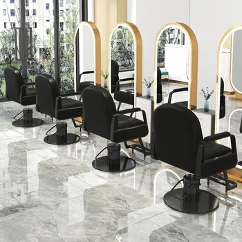 Парикмахерские кресла для лица, стул для маникюра, Эргономичное кресло для косметолога с удобным откидыванием, Мебель Silla Giratoria