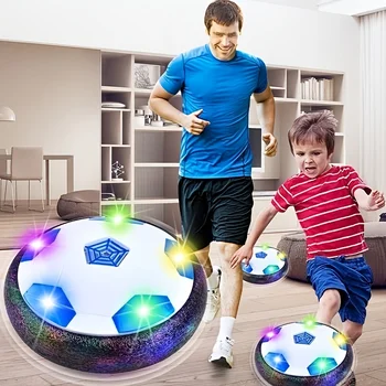 Плавающий футбольный мяч, детский интерактивный футбольный мяч, электрические интерактивные спортивные игрушки для родителей и детей в помещении, креативные спортивные игрушки
