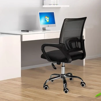 Поворотный Мобильный офисный стул с подлокотником для конференц-компьютера Офисный стул на колесиках Современная мебель Cadeiras Escritorio BL50FC
