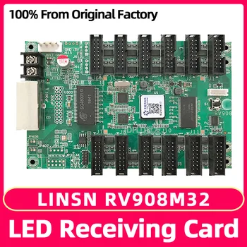 Полноцветная плата светодиодного приемника LINSN RV908M32 для арендованного светодиодного экрана Система управления светодиодным дисплеем