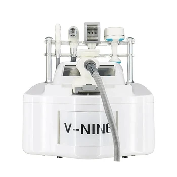 Портативный вакуум для похудения V9 Vela с кавитацией 80K, роликовый массажер для похудения, удаление жира, подтяжка лица