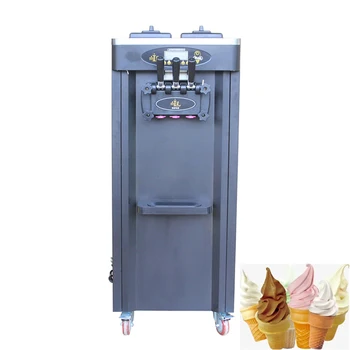 Простая в эксплуатации машина для приготовления мороженого/коммерческая небольшая машина для приготовления замороженного йогурта и фруктового мороженого
