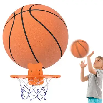 Прыгающий Мяч Крытый Немой Молчит Баскетбол Пены Баскетбол Бесшумный Плавный Отскок Мяча Корзина Мяч Спортивные Игрушки