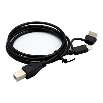 Разъем для пианино Type-C OTG, кабель USB TYPE C для подключения к адаптеру USB2.0 Type-B для подключения к USB-разъему