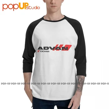 Редкая футболка Advan Yokohama Tires Car Racing с рукавом Ultra 3/4, Модная футболка-реглан, хит продаж
