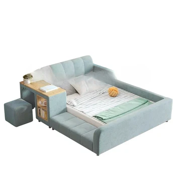 Роскошные деревянные детские кровати, современный пол с выдвижными ящиками, детские кровати принцессы, дизайн для малышей, мебель для спальни Kinder Bett SR50CB