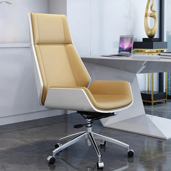 Роскошный Акцент Эргономичное кресло Дизайнерское кресло для домашнего офиса на колесиках Современное Кресло для кабинета Nordic Silla Ergonomica Офисная мебель