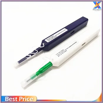 Ручка для чистки оптоволокна в один клик, LC 1,25 мм/2,5 мм, SC для оптоволоконного разъема, универсальный разъем SC/ FC/St, 2 шт./лот