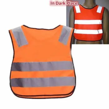 Светоотражающий жилет Детский Санитарный работник Рабочая одежда Детский Велосипедный спорт Светоотражающая защитная светоотражающая куртка жилет
