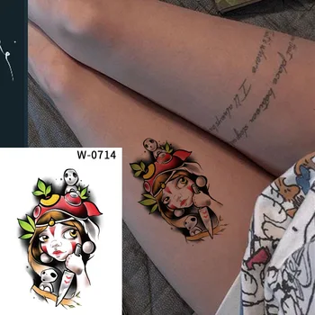 Сексуальная временная татуировка для рук, украшения для боди-арта, Водонепроницаемые украшения для лица, наклейки с татуировками, поддельные временные татуировки для девочек, женщин