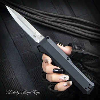 Скамья для ножей BM 4700 BM4700 Производства OTF Tech Карманные ножи EDC Self Defense D /E С лезвием S30V Черный Нож A43
