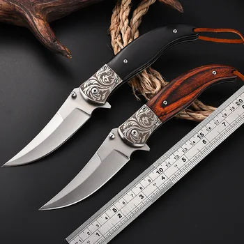 Складной нож для спасения в джунглях, походный нож для самообороны, бытовой складной нож, тактический походный нож для выживания на открытом воздухе