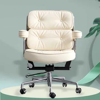 Современные офисные стулья Xipi из натуральной кожи и микрофибры на колесиках, Компьютерное кресло для домашнего офиса Кресло Мебель