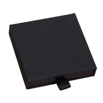 Стильная выдвижная коробка для ювелирных изделий из бумаги/ картона премиум-класса, улучшающая презентацию ваших аксессуаров