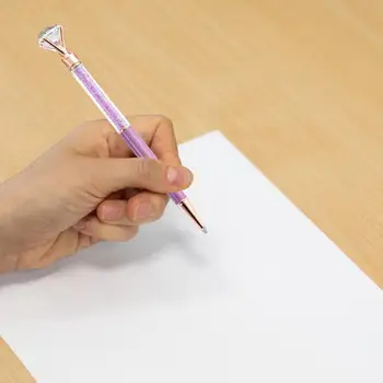 Тонкая ручка для письма, удобная шариковая ручка, Полупрозрачная пластиковая ручка для письма, гладкий почерк