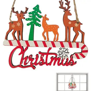 Украшения для Рождественской елки из дерева, резьба по дереву, резьба по дереву, кусочек дерева, украшения для Рождественской елки в деревенском стиле