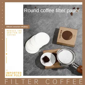 Фильтровальная бумага для кофемашин Однородная, без слеживания, Фильтровальная чистая бумага, Бережная для здоровья окружающей среды, фильтровальная бумага для кофе белого цвета