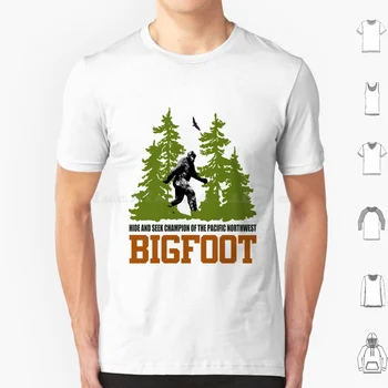 Футболка Bigfoot Big Foot Hide And Seek Мужчины Женщины дети 6Xl Bigfoot Hide And Seek Pacific Northwest Штат Вашингтон Cryptid