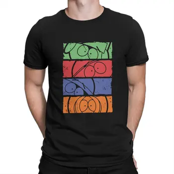 Футболка Faces Southpark, футболка с графическим вырезом, одежда из полиэстера