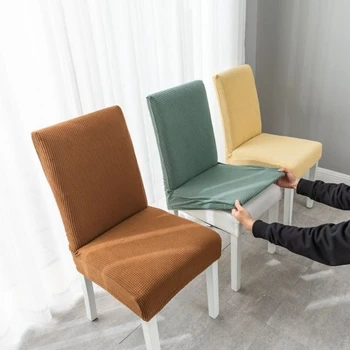 Эластичный чехол для стула Универсальный размер чехла для стула Дешевый чехол для стула Большие эластичные домашние чехлы для сидений