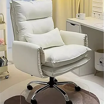 Эргономичный Портативный Офисный стул с подушкой для спинки, Домашний Компьютерный Игровой стул, Мобильные Скольжения, Наборы садовой мебели Cadeira Gamer