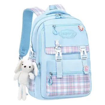 Эстетичный рюкзак для японских девочек, милые школьные сумки для студентов-подростков, карманы для девочек, женский рюкзак для ноутбука Kawaii, рюкзак для девочек