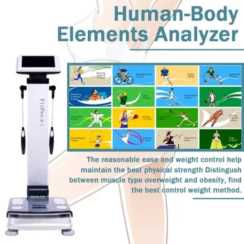 Эффективный тест на жир, устройство для анализа здоровья, Биоимпеданс, Косметологическое Оборудование, Снижающее вес, Тренажерный зал для фитнеса