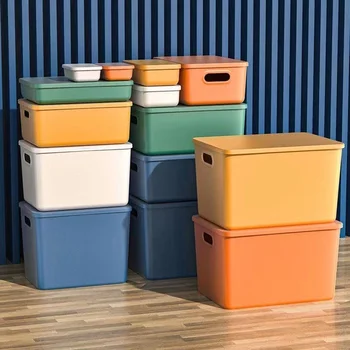 Ящик для хранения, многофункциональный ящик для хранения, сортировка мусора, пластиковая корзина для хранения, предметы первой необходимости для общежития UOSE1180