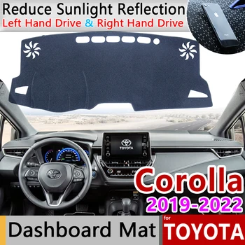 для Toyota Corolla E210 210 2019 2020 Противоскользящий Коврик Накладка На Приборную панель Солнцезащитный Козырек Dashmat Защита Ковра От Ультрафиолета Автомобильные Аксессуары