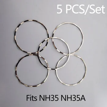 для механизма NH35a Распорное кольцо Металлический внутренний держатель крышки Фиксированное кольцо Подходит для механического механизма NH35 NH36 5 шт./компл. Новинка DIY