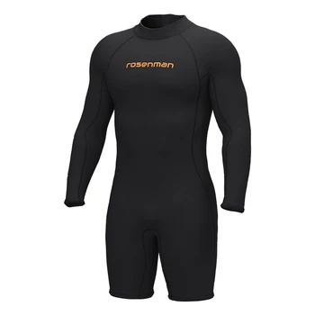 мужской гидрокостюм из неопрена толщиной 3 мм, защищенный от ультрафиолета, лайкра с длинными рукавами, теплый водолазный костюм для подводного плавания, серфинга